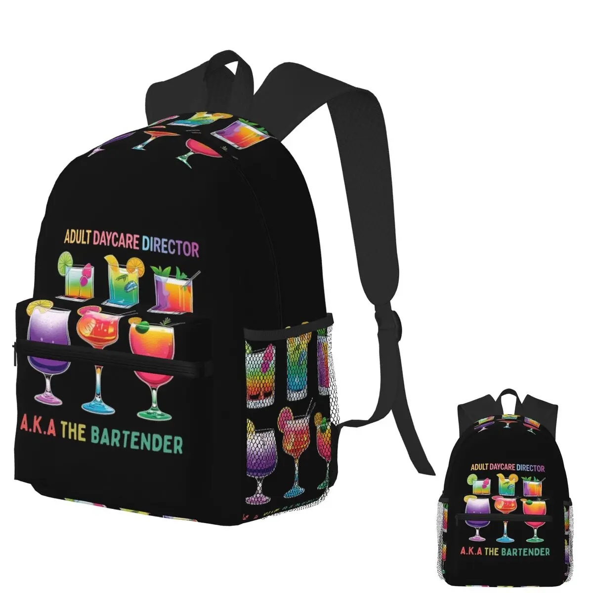 Adult Daycare Director Aka The Bartender Student Backpack School Bag Hiking Travel Daypack for Men Women Bookbag Shoulder Bags
Adult Daycare Director Aka The Bartender Student Backpack School Bag Hiking Travel Daypack for Men Women Bookbag Shoulder Bags