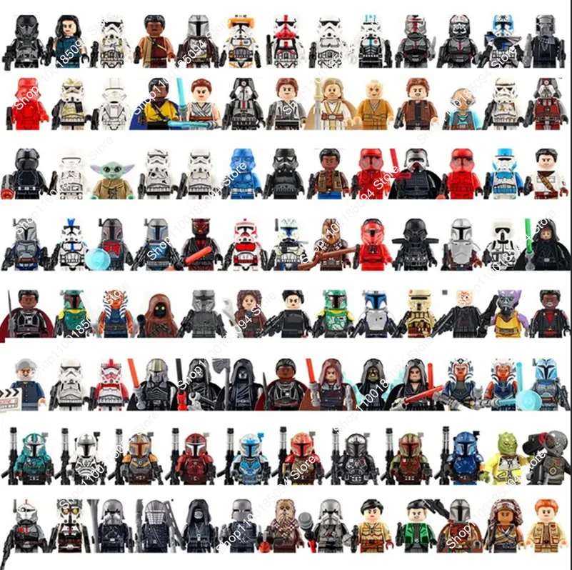 Hot Toys Mini Star Figures Captain Wars random 100Pcs Compatible Military Soldier Movies Characters Action Figures Bricks Toys
Hot Toys Mini Star Figures Captain Wars random 100Pcs Compatible Military Soldier Movies Characters Action Figures Bricks Toys