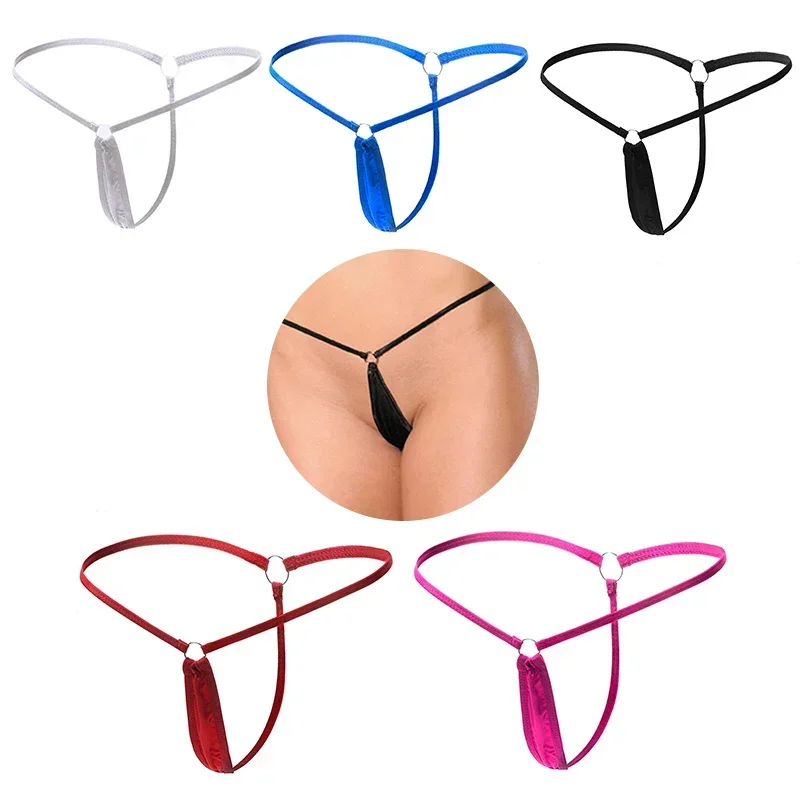 Women Sexy Small G-String Panties Thin Strap Low Rise T-back Female Seamless Thongs Mini Underpants Hollow Out Simple T Pants
Women Sexy Small G-String Panties Thin Strap Low Rise T-back Female Seamless Thongs Mini Underpants Hollow Out Simple T Pants