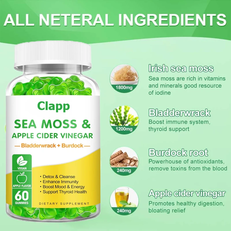 Organic Seaweed Gummies -1800mg Irish Seaweed+1200mg Bladder+240mg Burdock Root+240mg Apple Cider Vinegar
Organic Seaweed Gummies -1800mg Irish Seaweed+1200mg Bladder+240mg Burdock Root+240mg Apple Cider Vinegar