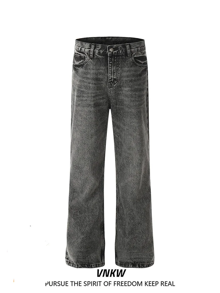 Cleanfit American High Street Distred Широкие джинсы Мужские и женские повседневные прямые брюки-трубы Спецодежда Смесь хлопка и полиэстера
Cleanfit American High Street Distred Широкие джинсы Мужские и женские повседневные прямые брюки-трубы Спецодежда Смесь хлопка и полиэстера