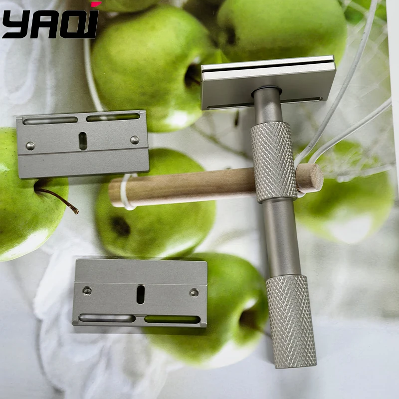 2026 YAQI New Arrival!Aileron GEM Blade Safety Razor Traditional Shaving Razor with 3 Plates for Smooth And Comfortable Cut
2026 YAQI New Arrival!Aileron GEM Blade Safety Razor Traditional Shaving Razor with 3 Plates for Smooth And Comfortable Cut