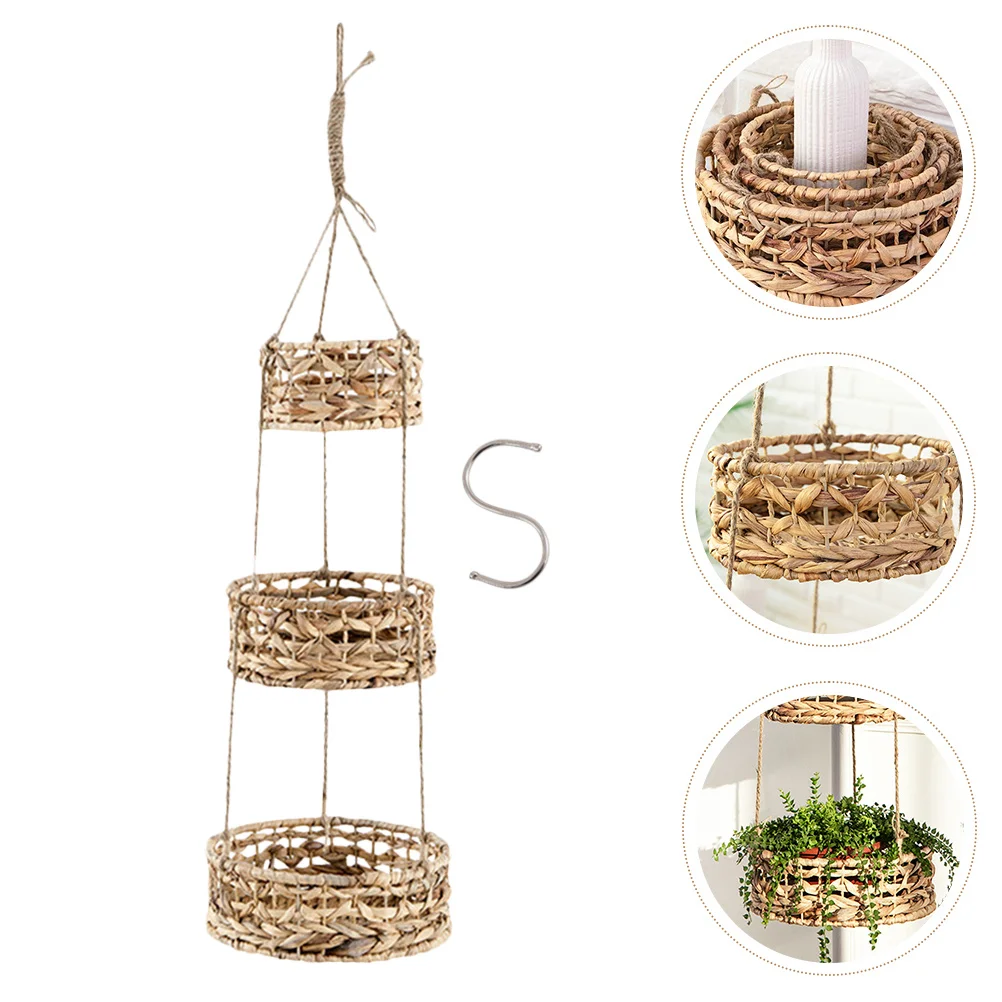 1Set Rattan Woven Hanging Flower Basket Natural Design Home Indoor Garden Decor Plant Display Decorative Basket
1Set Rattan Woven Hanging Flower Basket Natural Design Home Indoor Garden Decor Plant Display Decorative Basket