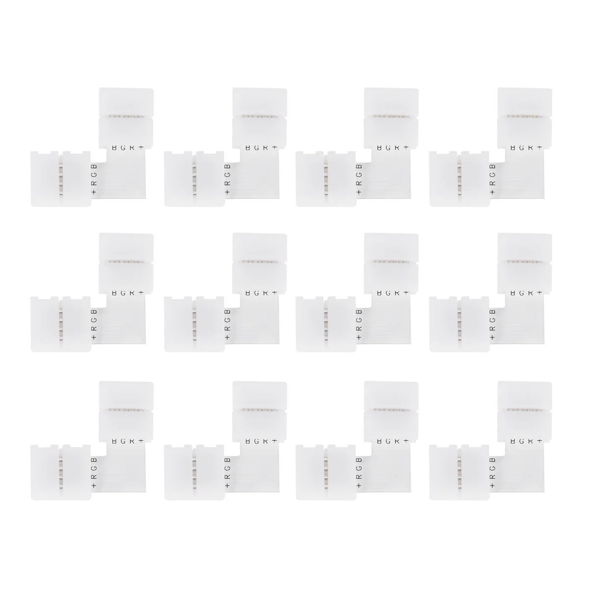 20pcs Led Light Strip Connector L-Shaped Corner Clip For Cut Led Tape Waterproof Junction Box Strip Light Extension Buckle
20pcs Led Light Strip Connector L-Shaped Corner Clip For Cut Led Tape Waterproof Junction Box Strip Light Extension Buckle