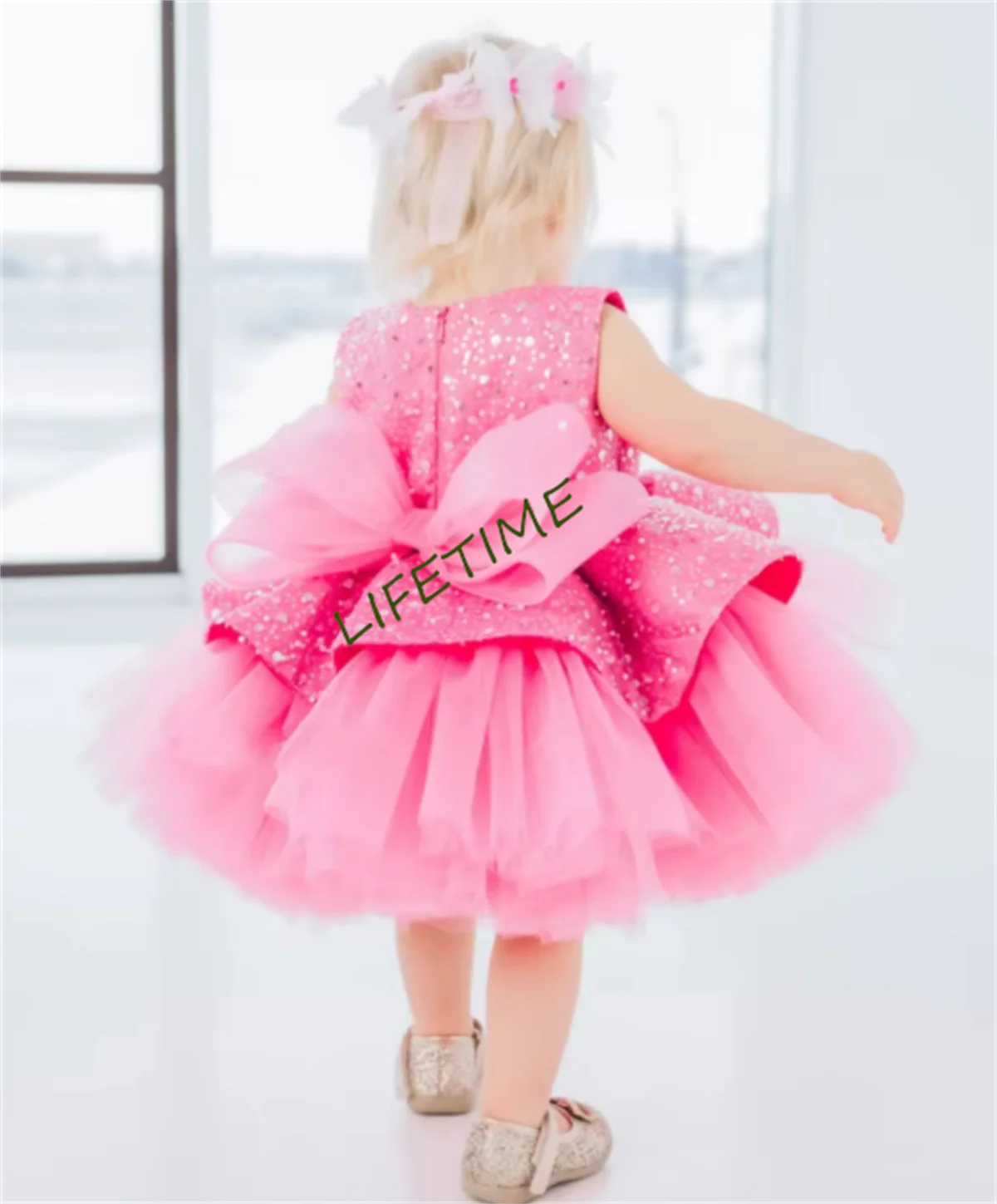 New Tailored Flower Girl Dress Puffy Tulle Big Bow Tiered Baby Girl Dress Toddler Tutu Outfit Christening Dress
New Tailored Flower Girl Dress Puffy Tulle Big Bow Tiered Baby Girl Dress Toddler Tutu Outfit Christening Dress