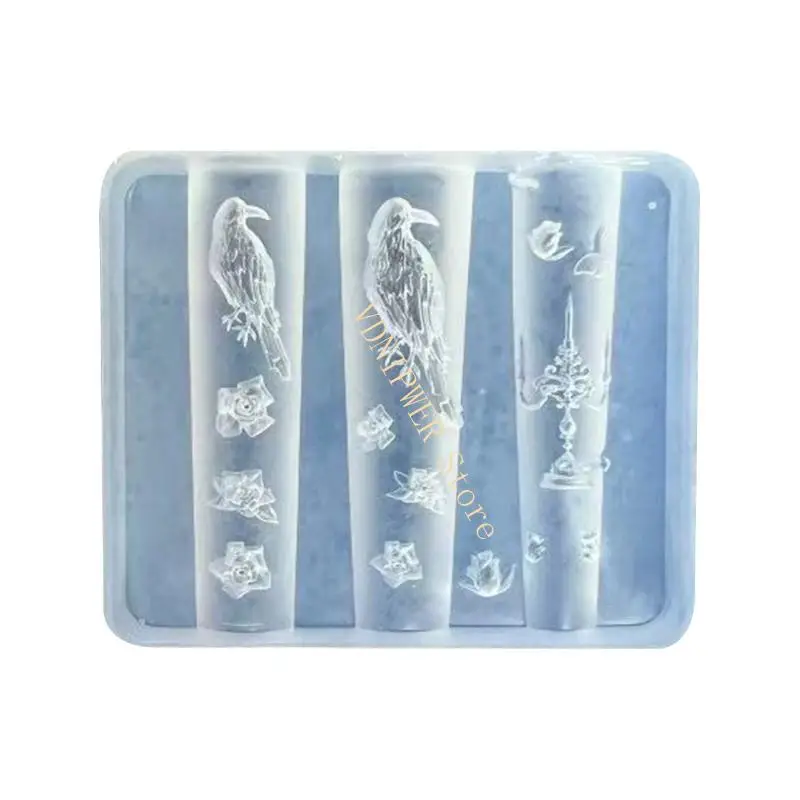 Gothics Styles Silicone Designs Mould Producing Reusable Floral Candleholder Charm D08E
Gothics Styles Silicone Designs Mould Producing Reusable Floral Candleholder Charm D08E