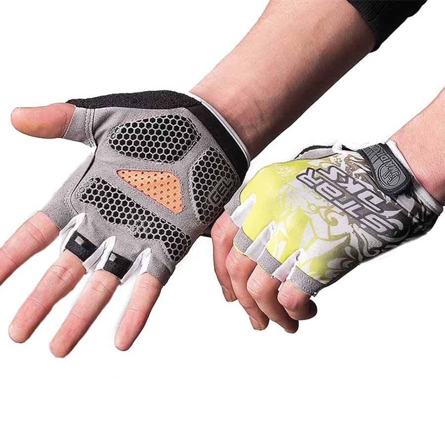 Half Finger Cycling Gloves with Anti-Slip Absorbing Pad,Light Weight Half Finger for Cycling Workout Training Bicycle Gloves
Half Finger Cycling Gloves with Anti-Slip Absorbing Pad,Light Weight Half Finger for Cycling Workout Training Bicycle Gloves