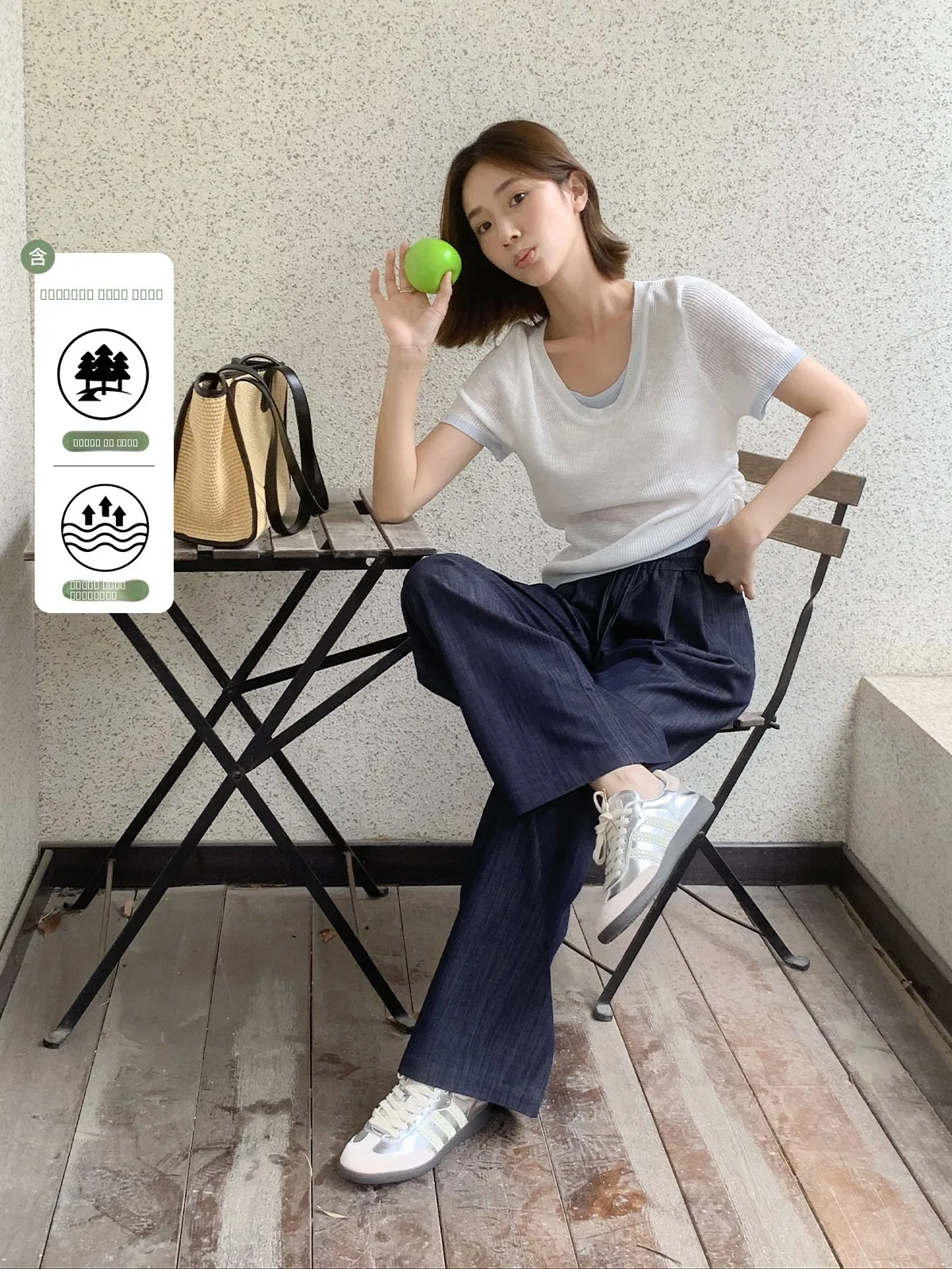 Casual Pants Versatile Thin Blue Summer New Sle High Waist Wide Leg Pants Comfortable Fit Casual Trousers for Women
Casual Pants Versatile Thin Blue Summer New Sle High Waist Wide Leg Pants Comfortable Fit Casual Trousers for Women