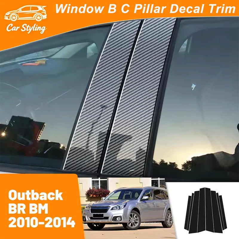 For Subaru Outback BR BM 2010-2014 2011 2012 2013 Carbon Fiber Window Door Column Deal B C Pillar Post Cover Trim Sticker
For Subaru Outback BR BM 2010-2014 2011 2012 2013 Carbon Fiber Window Door Column Deal B C Pillar Post Cover Trim Sticker