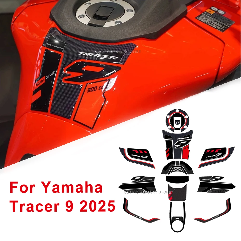 Motorcycle Accessories Tank Pad Sticker 3D Epoxy Resin Protective Sticker For Yamaha Tracer 9 2025
Motorcycle Accessories Tank Pad Sticker 3D Epoxy Resin Protective Sticker For Yamaha Tracer 9 2025