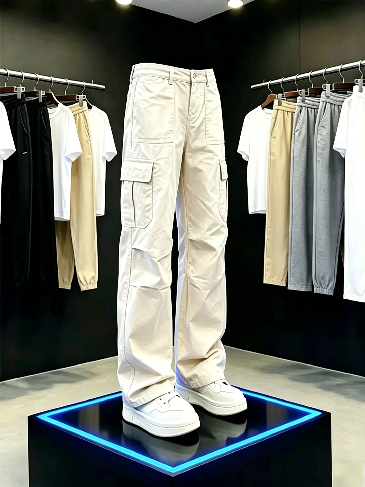 Khaki American Style Pleated Paratrooper Workwear Pants Men's Summer Thin Large Pocket Straight Leg Slimming Casual Trousers
Khaki American Style Pleated Paratrooper Workwear Pants Men's Summer Thin Large Pocket Straight Leg Slimming Casual Trousers
