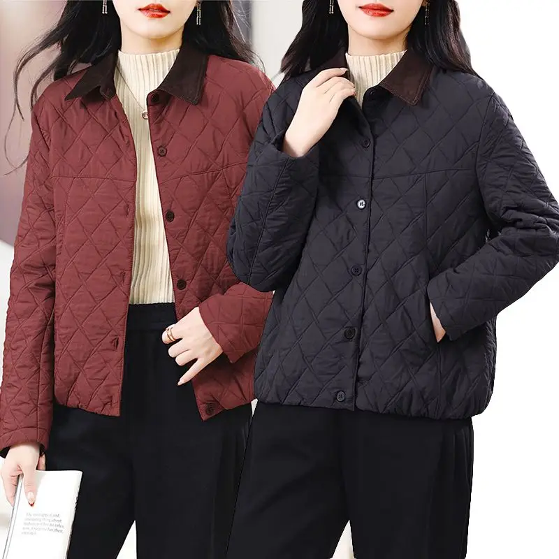 Faionable Lightweight Cotton Jaet for Mom Winter 2025 Sli Quilted Warm Coat Anti-Aging Trendy Button-Up Cotton Top
Faionable Lightweight Cotton Jaet for Mom Winter 2025 Sli Quilted Warm Coat Anti-Aging Trendy Button-Up Cotton Top