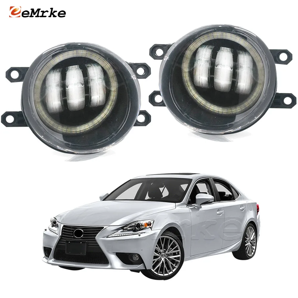 LED Fog Lights Car PTF for Lexus IS250 is300h is350 is200t 2014 2015 2016 with Lens + Angel Eye DRL Ring Daytime Running Lamp
LED Fog Lights Car PTF for Lexus IS250 is300h is350 is200t 2014 2015 2016 with Lens + Angel Eye DRL Ring Daytime Running Lamp