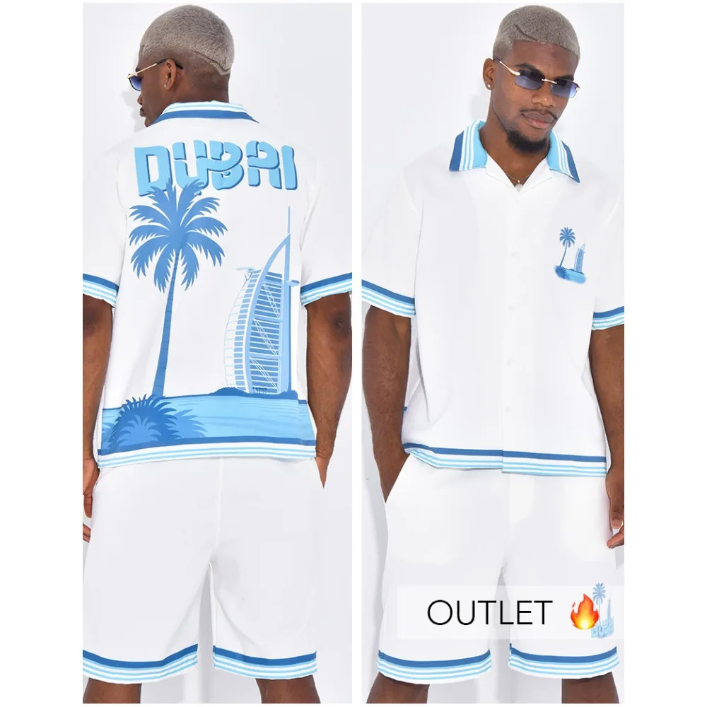 An Absolutely Trendy Men's Shirt Set, The Perfect Choice for Travel, Featuring Simple Color Matching and A Hot-looking Outfit
An Absolutely Trendy Men's Shirt Set, The Perfect Choice for Travel, Featuring Simple Color Matching and A Hot-looking Outfit