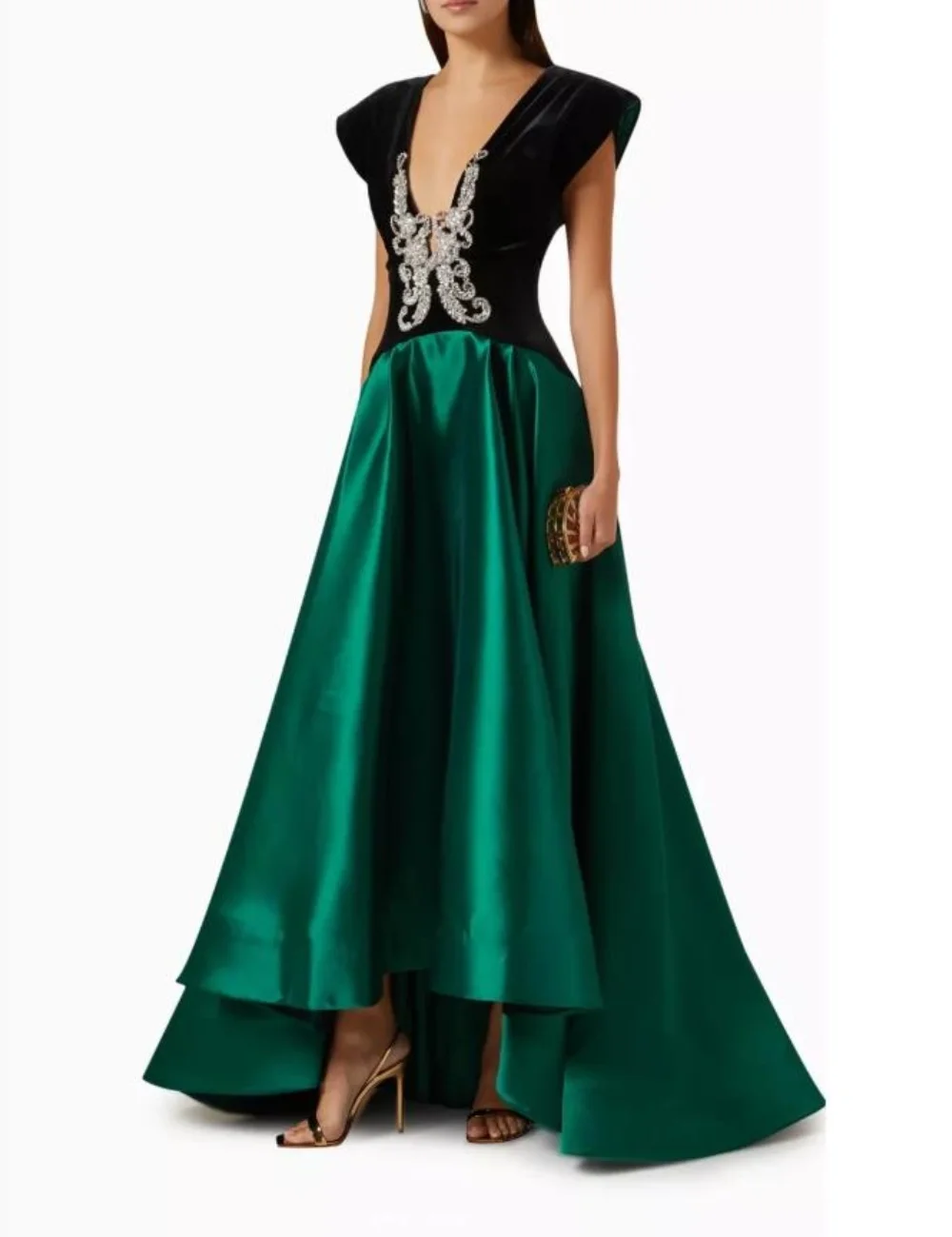 Customized Sexy Intricate Beading Sequined Rhinestone Pleat A-line V-neck Long Dresses Evening Dresses Luxurious for Woman
Customized Sexy Intricate Beading Sequined Rhinestone Pleat A-line V-neck Long Dresses Evening Dresses Luxurious for Woman