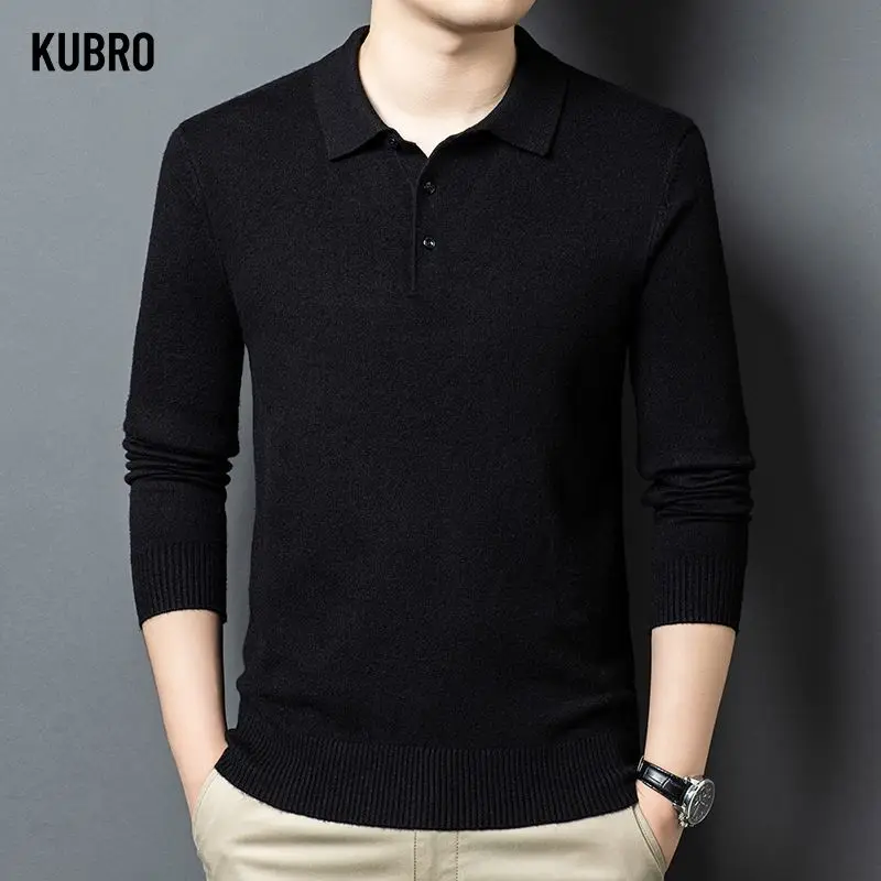 Высококачественные свитера с лацканами для мужской деловой верхней одежды осенью и зимой с утолщенным флисовым вязаным базовым слоем.
Высококачественные свитера с лацканами для мужской деловой верхней одежды осенью и зимой с утолщенным флисовым вязаным базовым слоем.