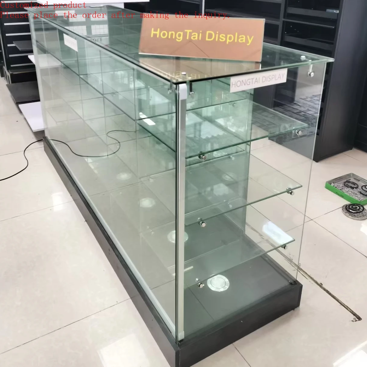 Custom.Individual Compartment Tempered Glass Promotion Showcase Mall Kiosk Retail Store Display Tobacco Display Unit
Custom.Individual Compartment Tempered Glass Promotion Showcase Mall Kiosk Retail Store Display Tobacco Display Unit