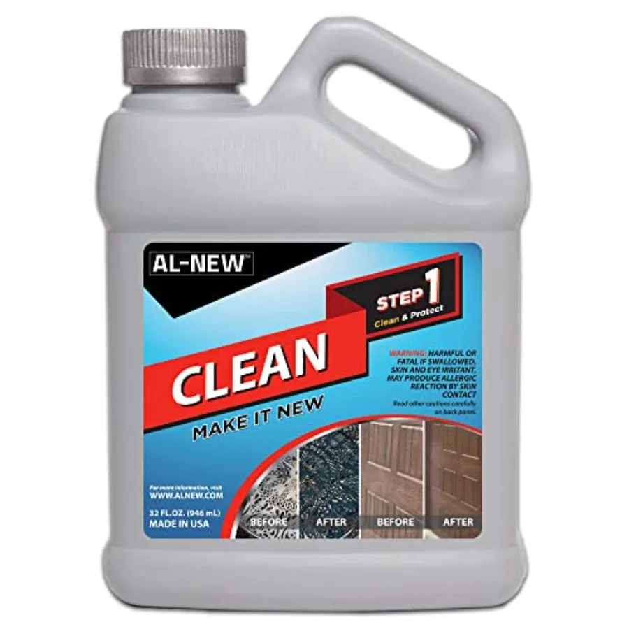 STEP 1 CLEAN Cleaning Solution for Outdoor Patio Furniture, Garage Doors, Window Frames, Exterior Lights and Fencing 32 Ounce
STEP 1 CLEAN Cleaning Solution for Outdoor Patio Furniture, Garage Doors, Window Frames, Exterior Lights and Fencing 32 Ounce