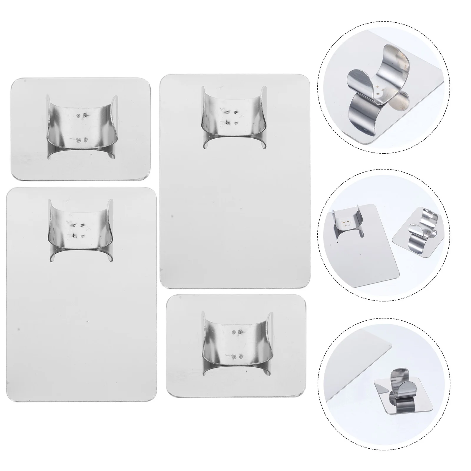4Pcs Stainless Steel Makeup Mixing Palette Mixing Plate Foundation Tray Ring Nail Art Palette
4Pcs Stainless Steel Makeup Mixing Palette Mixing Plate Foundation Tray Ring Nail Art Palette