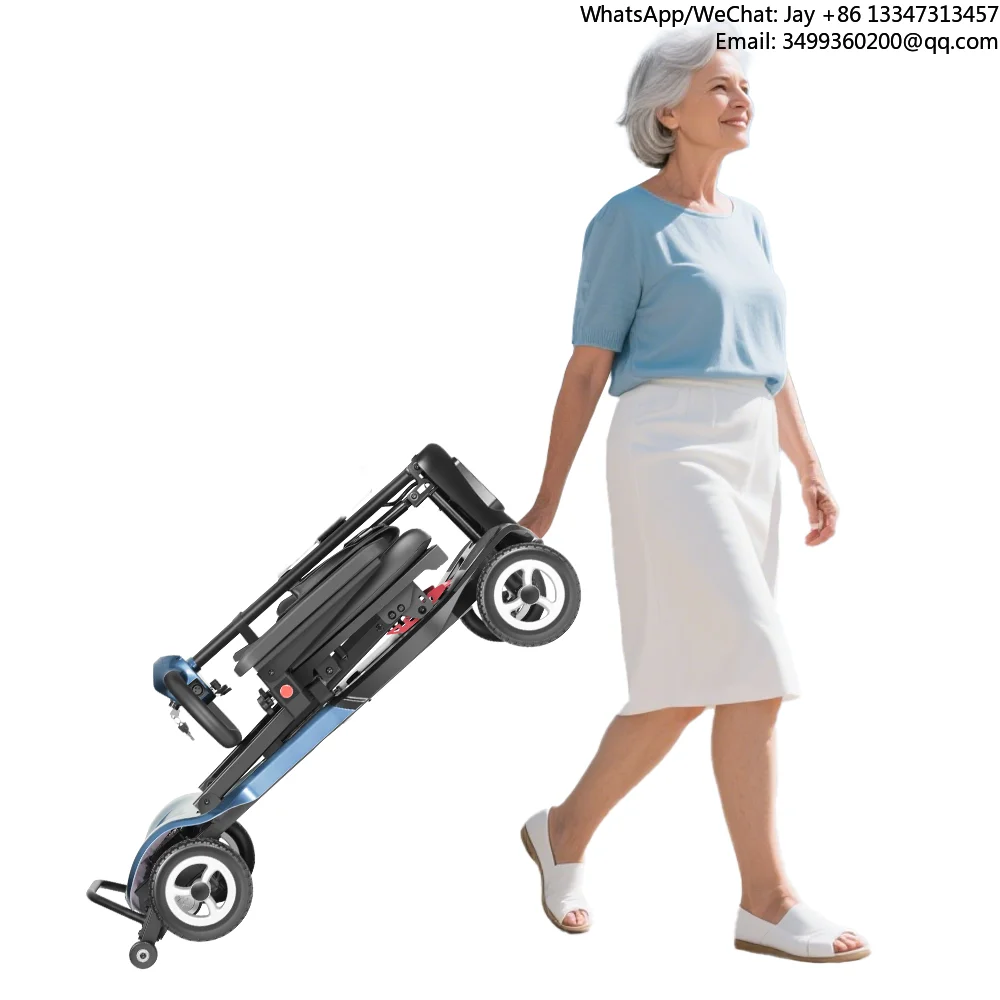 Electric Mobility Scooter For Elderly Dual Lithium Battery 45KM Range Elderly Mobility Scooter With Foldable And Lightweight
Electric Mobility Scooter For Elderly Dual Lithium Battery 45KM Range Elderly Mobility Scooter With Foldable And Lightweight