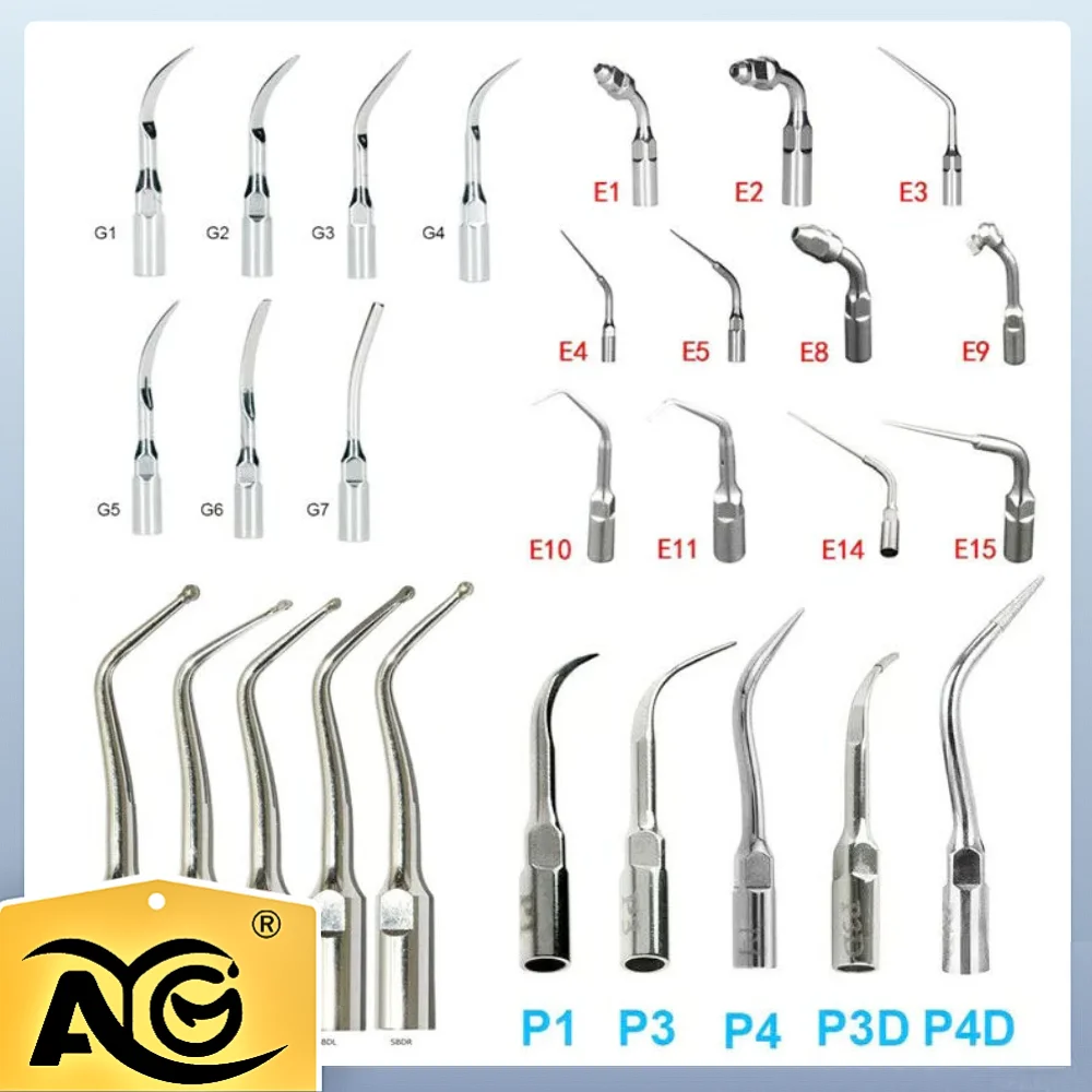 AG 1Pcs Dental Ultrasonic Scaler Tips Scaling Periodontics Endo Perio Scaling Tip fit for EMS Woodpecker DTE NSK SATELEC Scalers
AG 1Pcs Dental Ultrasonic Scaler Tips Scaling Periodontics Endo Perio Scaling Tip fit for EMS Woodpecker DTE NSK SATELEC Scalers