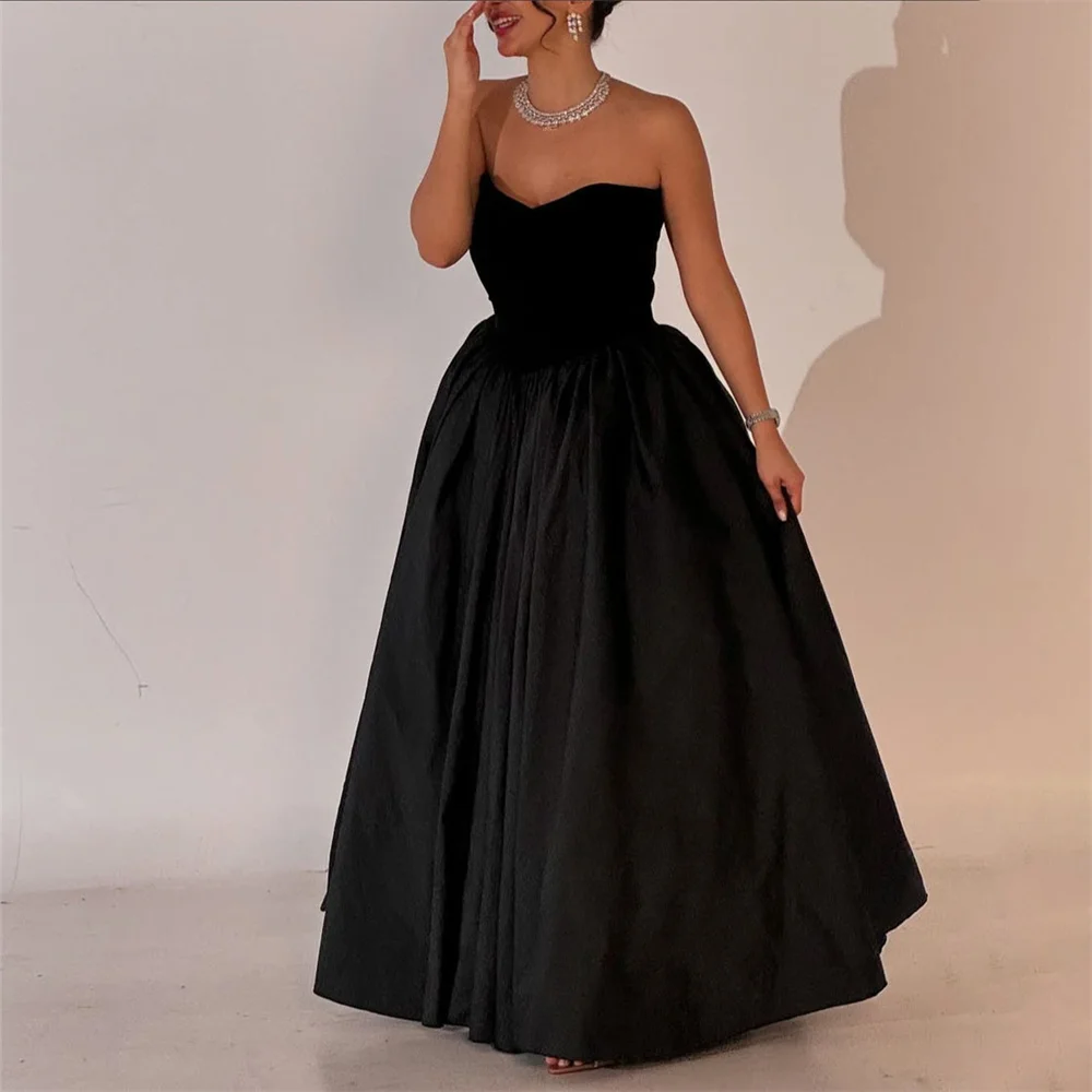 ROYET Sweetheart Sleeveless A Line Formal Elegant Prom Gown Long Simple Party Classic Evening Dress For Woman Customized
ROYET Sweetheart Sleeveless A Line Formal Elegant Prom Gown Long Simple Party Classic Evening Dress For Woman Customized