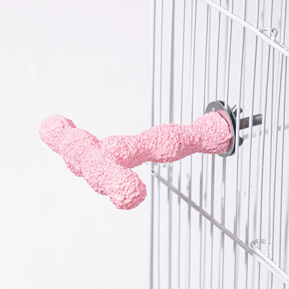 Resin Bird Cage Feeder Jumping Platform Wear-resistant Bird Perch Stand Parrot Biting Rod Non-slip Parrot Standing Pole
Resin Bird Cage Feeder Jumping Platform Wear-resistant Bird Perch Stand Parrot Biting Rod Non-slip Parrot Standing Pole