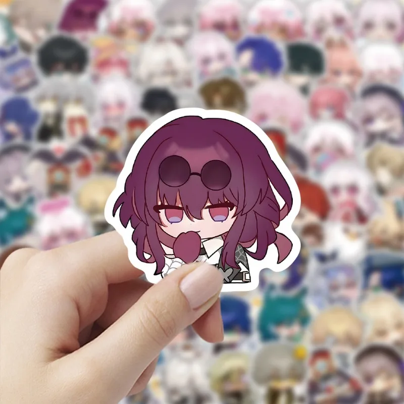 100pcs Hot Game Honkai Star Rail Graffiti Stickers for Helmet Bicycle Hand Account Pencil Case Decals Stickers World Gifts
100pcs Hot Game Honkai Star Rail Graffiti Stickers for Helmet Bicycle Hand Account Pencil Case Decals Stickers World Gifts
