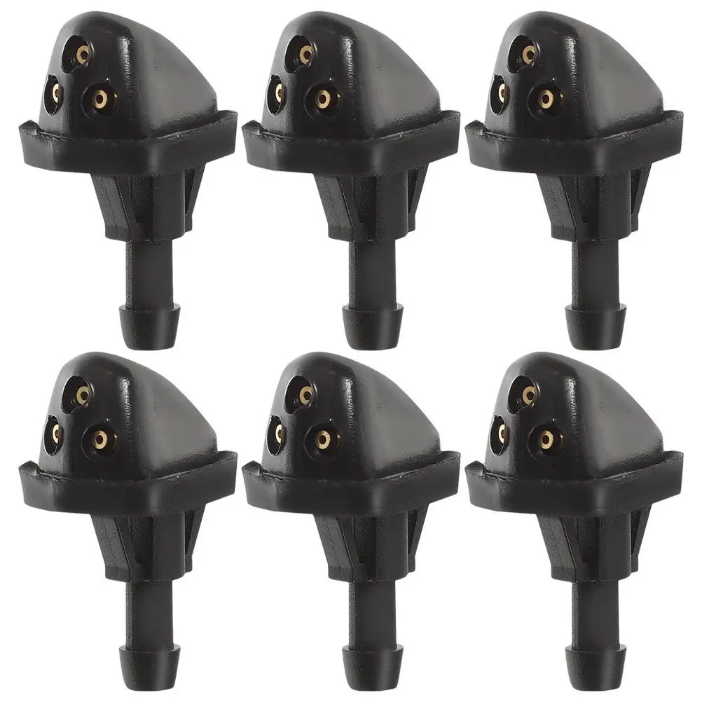 6Pcs Car Windshield Washer Nozzles Front Window Wiper Spray Jets Replacement for Cracked Broken Nozzles View Safety
6Pcs Car Windshield Washer Nozzles Front Window Wiper Spray Jets Replacement for Cracked Broken Nozzles View Safety