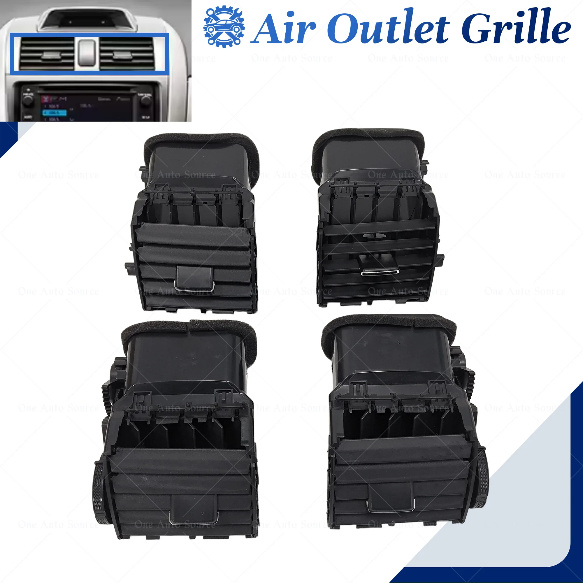 Car Air conditioning Outlet AC Vents Dashboard Grille For Toyota Corolla RAV4 2006 2007 2008 2009 2010 2011 2012 2013 5541342070
Car Air conditioning Outlet AC Vents Dashboard Grille For Toyota Corolla RAV4 2006 2007 2008 2009 2010 2011 2012 2013 5541342070