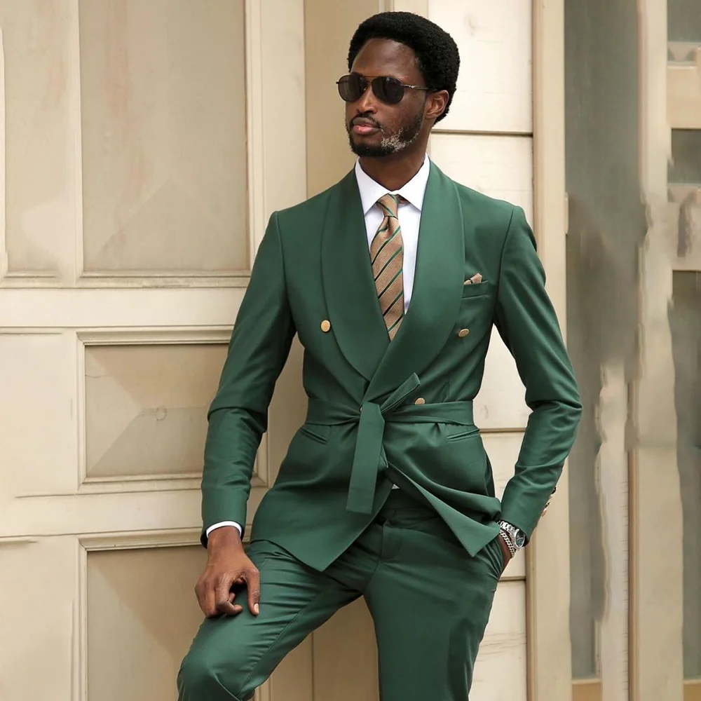 Green Classic Men Suit 2 Piece Tuxedo Groomsmen Wedding Suits Set Fashion Men Business Blazer Pants Traje De Hombre Elegante
Green Classic Men Suit 2 Piece Tuxedo Groomsmen Wedding Suits Set Fashion Men Business Blazer Pants Traje De Hombre Elegante