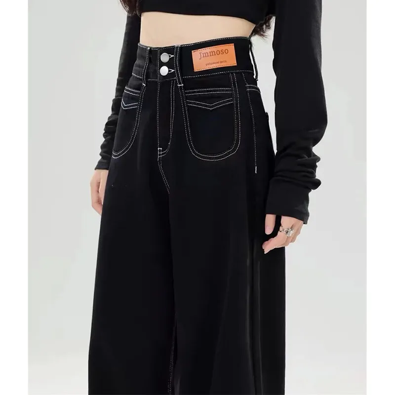 Осень-зима, женские модные однотонные широкие брюки, женские повседневные прямые брюки, корейские женские свободные брюки с высокой талией
Осень-зима, женские модные однотонные широкие брюки, женские повседневные прямые брюки, корейские женские свободные брюки с высокой талией