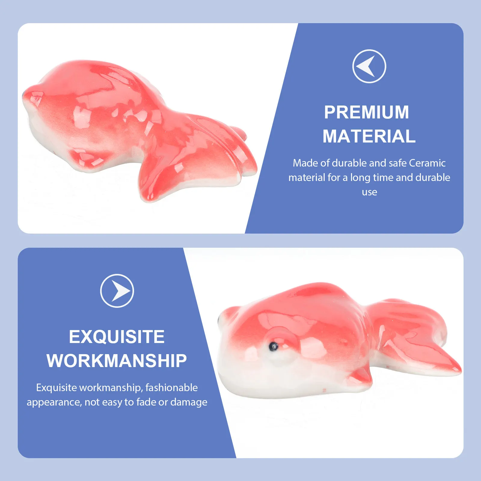 3Pcs Ceramic Goldfish Fish Tank Decor Hollow Floating Design Cartoon Appearance Fine Workmanship Aquarium Decorations Home
3Pcs Ceramic Goldfish Fish Tank Decor Hollow Floating Design Cartoon Appearance Fine Workmanship Aquarium Decorations Home