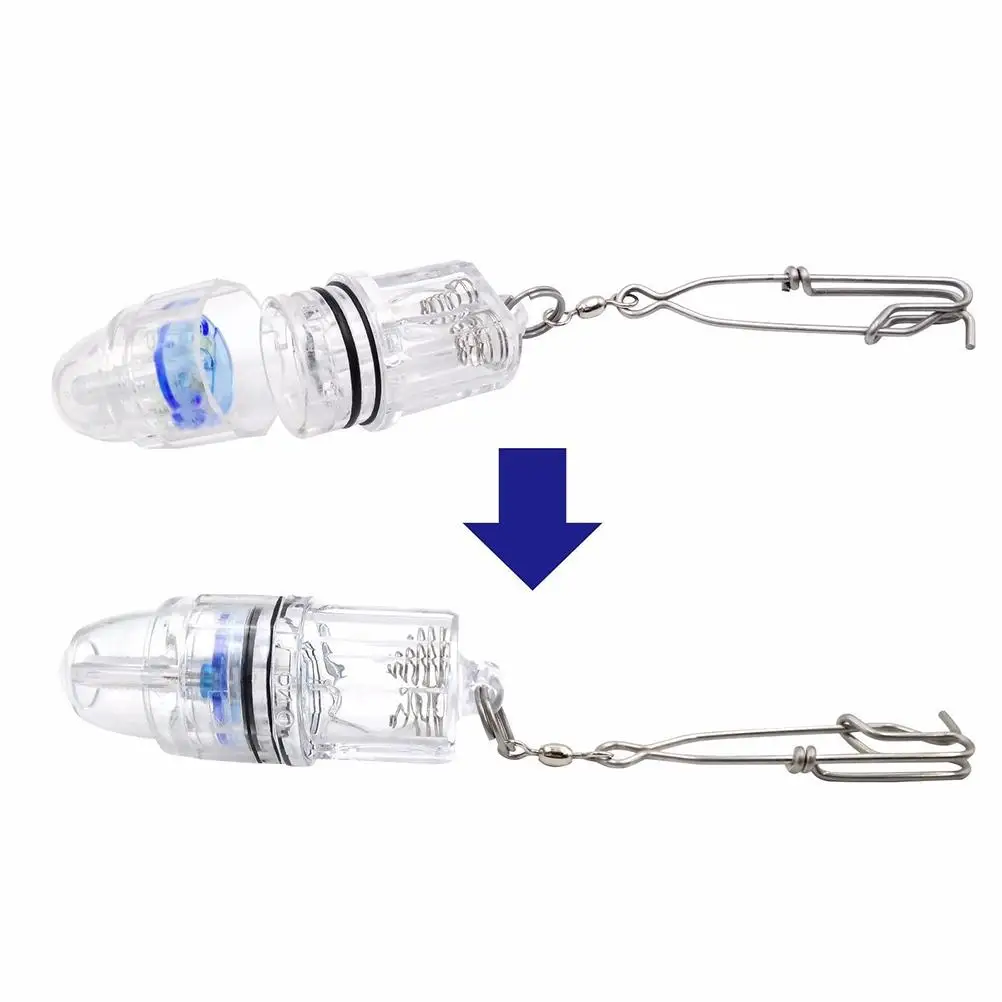 Fishing Lure Light Multicolor Water Glow Deep Attraction Reusable Waterproof Indicator Lamp Fish Attraction Lamp
Fishing Lure Light Multicolor Water Glow Deep Attraction Reusable Waterproof Indicator Lamp Fish Attraction Lamp