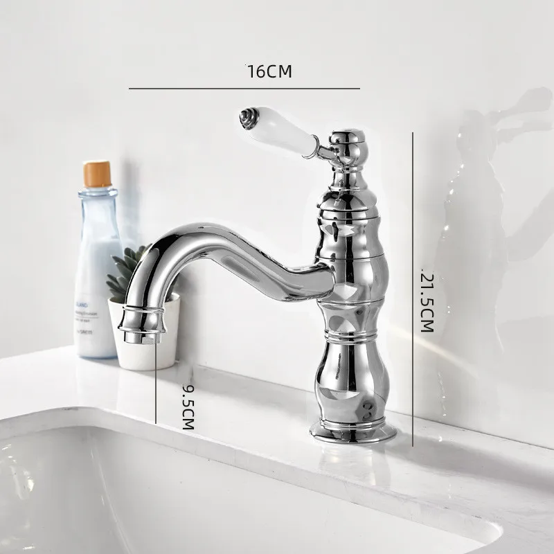 Brass Basin Faucets Europe Style Bathroom Sink Tap Washbasin Faucet Rotation Single Lever Hot Cold Water Basin Mixer Tap
Brass Basin Faucets Europe Style Bathroom Sink Tap Washbasin Faucet Rotation Single Lever Hot Cold Water Basin Mixer Tap