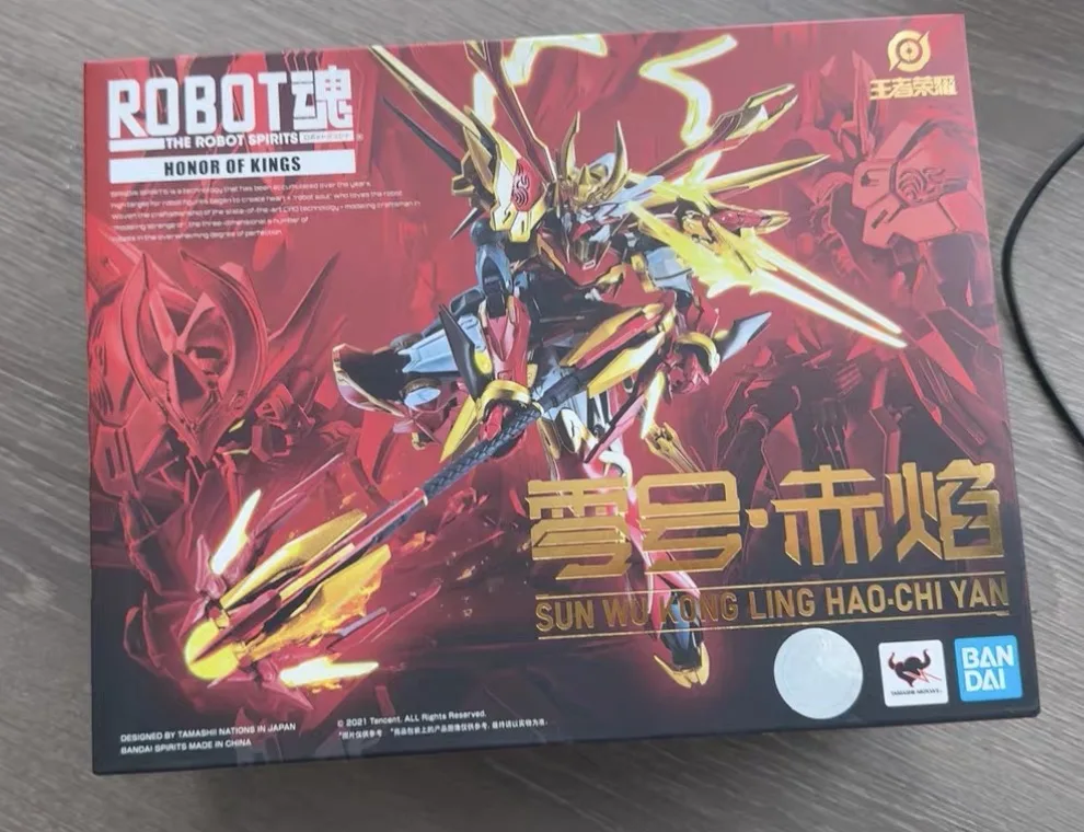 В наличии Bandai ROBOT Soul R Soul King's Glory Zero Red Flame Sun Wukong Mecha Модель ручной работы
В наличии Bandai ROBOT Soul R Soul King's Glory Zero Red Flame Sun Wukong Mecha Модель ручной работы