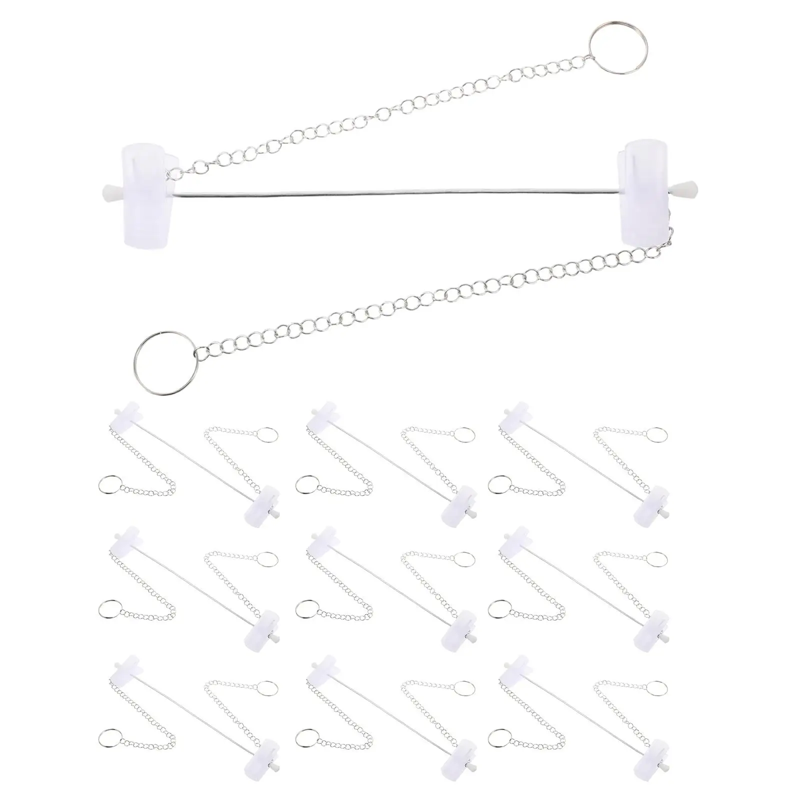 10 Pcs Silver Costume Chains Clothes Display Heavy Duty Iron Chain Garment Rack Metal Wear Resistant Scratch Proof Store
10 Pcs Silver Costume Chains Clothes Display Heavy Duty Iron Chain Garment Rack Metal Wear Resistant Scratch Proof Store