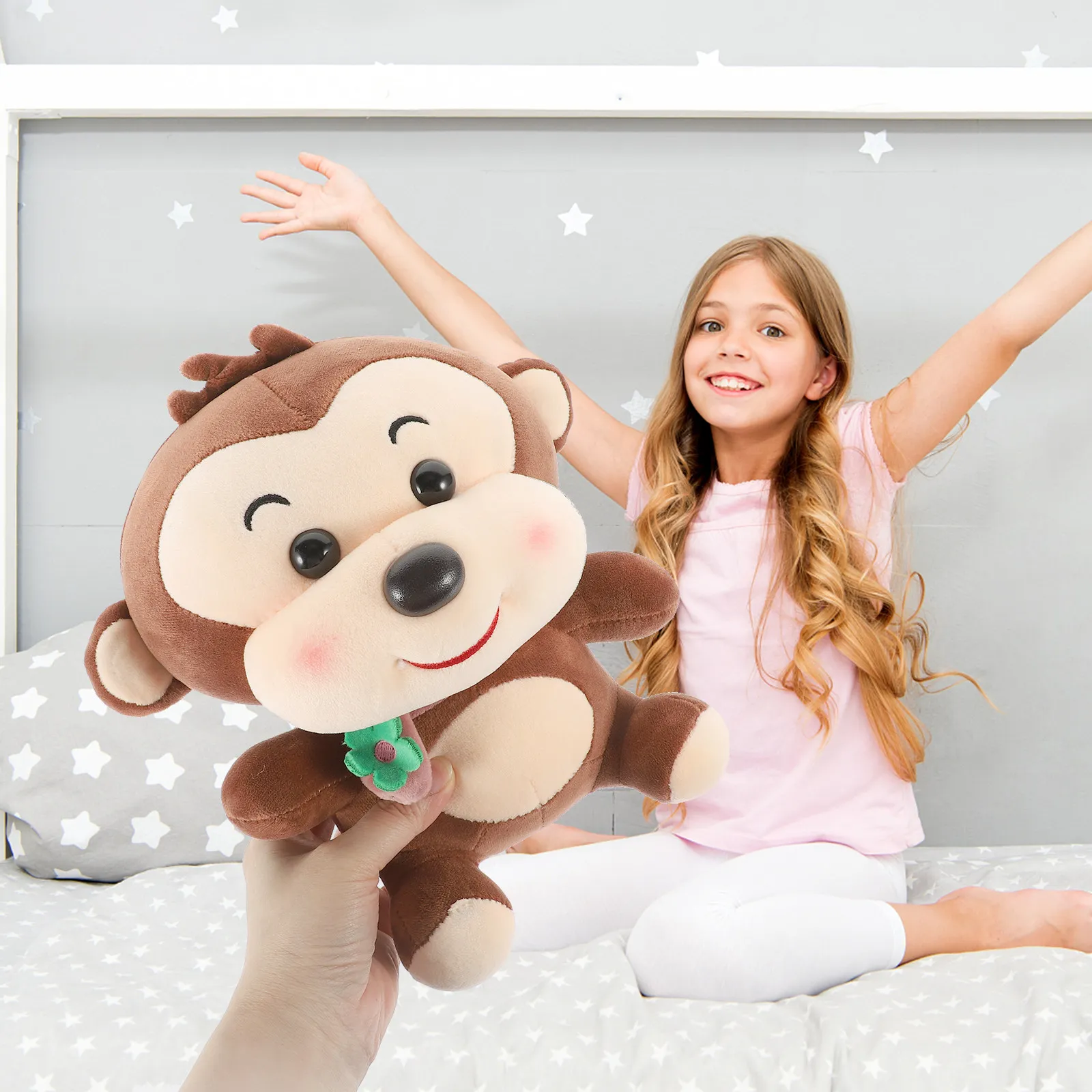 Adorable Monkey Stuffed Animal Soft Pillow Comfortable Sleep Companion Kids Room Decor Monkey Stuffed Animal
Adorable Monkey Stuffed Animal Soft Pillow Comfortable Sleep Companion Kids Room Decor Monkey Stuffed Animal