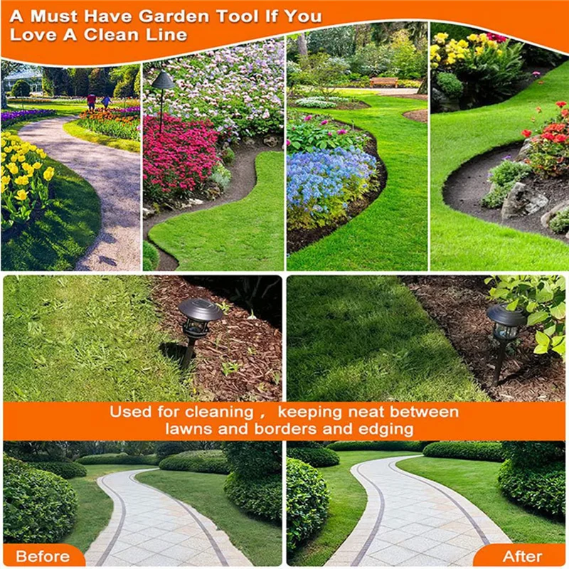 AEA4-Garden Trimming Scraper Half Moon Shape T-Grip Handle Sharp Serrated Manual Edge Trimmer With Handle Lawn Edger
AEA4-Garden Trimming Scraper Half Moon Shape T-Grip Handle Sharp Serrated Manual Edge Trimmer With Handle Lawn Edger