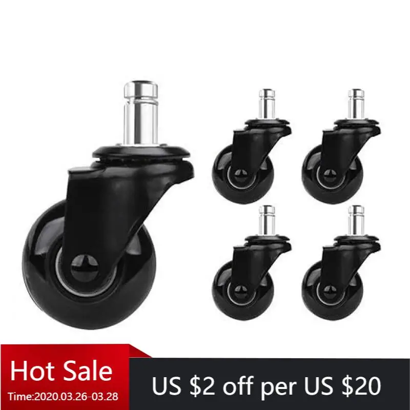 5 Pcs 2-inch Transparent Polyurethane (PU) Swivel Casters With 11*22mm Mounting Stem - Crystal Wheels
5 Pcs 2-inch Transparent Polyurethane (PU) Swivel Casters With 11*22mm Mounting Stem - Crystal Wheels