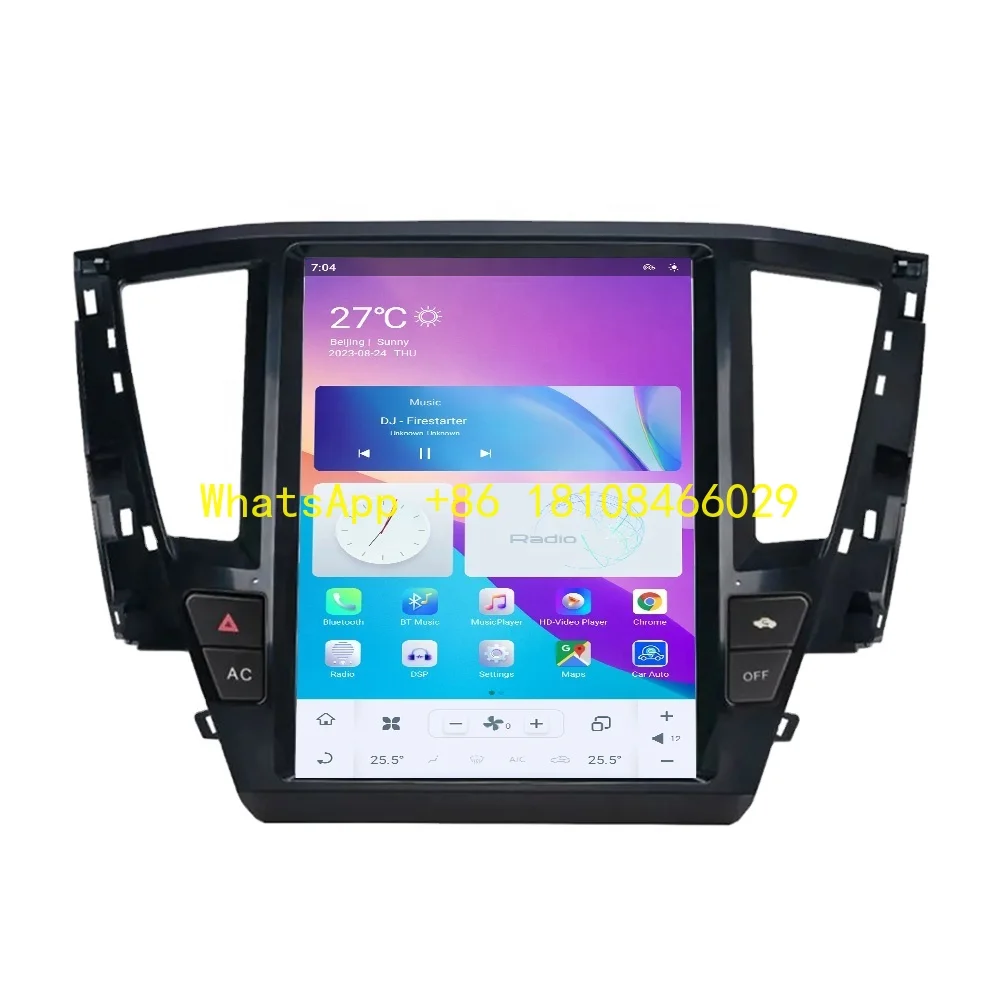 Tesla Style Android 11 Car Radio for Mitsubishi Pajero Sport Montero 2020 Car Multimedia Player Wireless Carplay 4G
Tesla Style Android 11 Car Radio for Mitsubishi Pajero Sport Montero 2020 Car Multimedia Player Wireless Carplay 4G