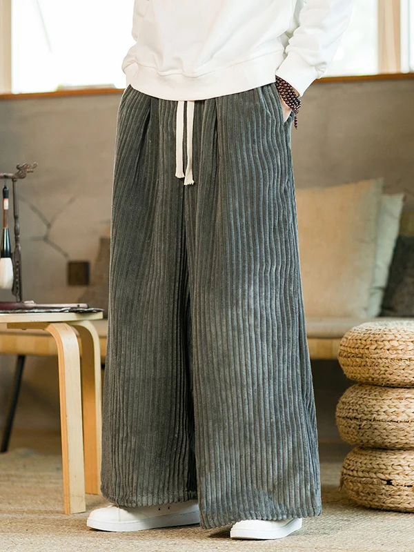 Thi Corduroy Men's Wide Leg Pants Autumn Winter Faion Big Size Straight Tube Pants Dra Feelings Traditional Chinese S...
Thi Corduroy Men's Wide Leg Pants Autumn Winter Faion Big Size Straight Tube Pants Dra Feelings Traditional Chinese S...