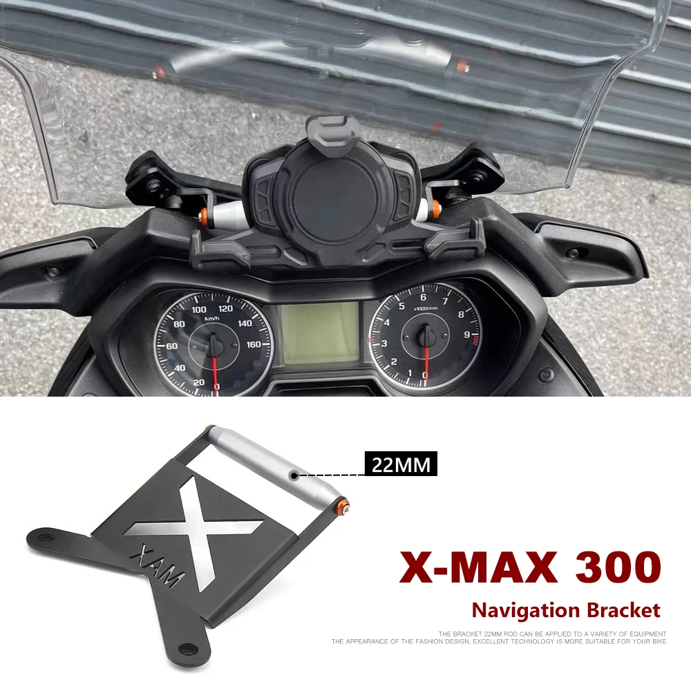 2025 2024 New Motorcycle Navigation Bracket GPS Mount 22MM Device Adapt Holder For Yamaha XMAX300 X-MAX300 XMAX 300 X-MAX 300
2025 2024 New Motorcycle Navigation Bracket GPS Mount 22MM Device Adapt Holder For Yamaha XMAX300 X-MAX300 XMAX 300 X-MAX 300