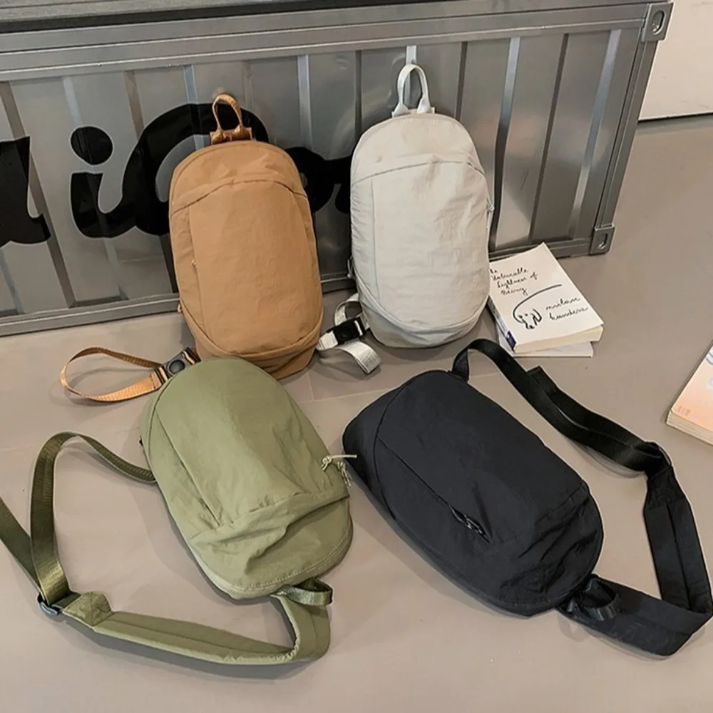 Solid Color Men's Chest Bag Multifunctional Large Capacity Nylon Shoulder Bag Korean Style Adjustable Shoulder
Solid Color Men's Chest Bag Multifunctional Large Capacity Nylon Shoulder Bag Korean Style Adjustable Shoulder