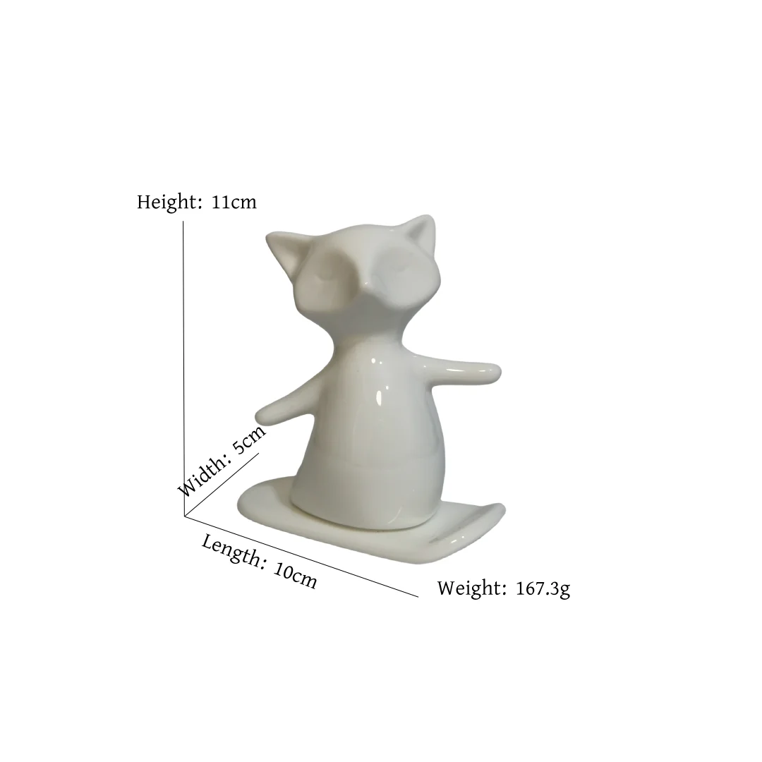 Creative White Bone China Toothpick Holders, Ceramic Cute Holder Box, Enemal Toothpick Box, Novalty Toothpick Cae
Creative White Bone China Toothpick Holders, Ceramic Cute Holder Box, Enemal Toothpick Box, Novalty Toothpick Cae