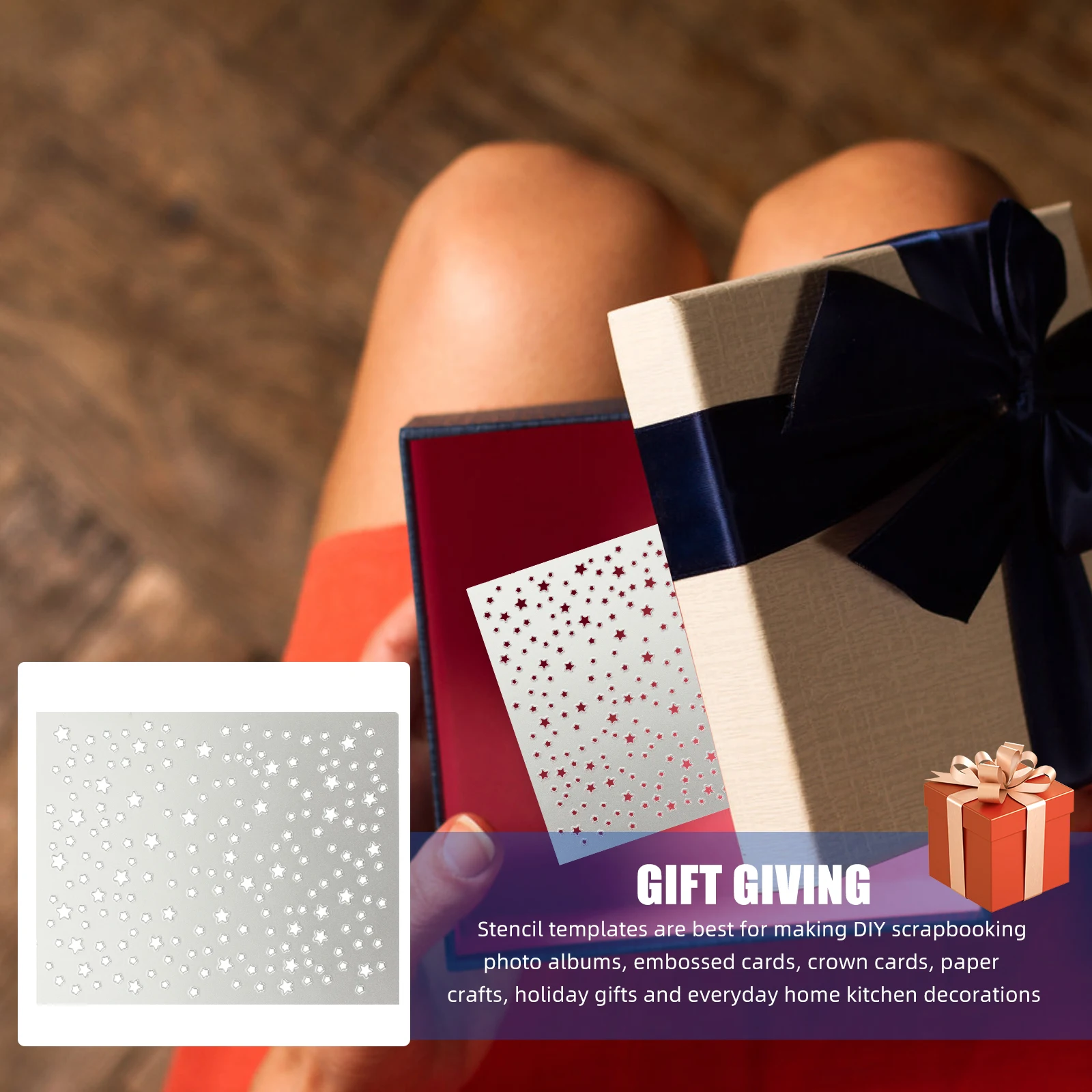 DIY Stars Cutting Dies Carbon Steel Stencil Precision Craft Reusable Scrapbooking Photo Album Embossing Background Die Safe
DIY Stars Cutting Dies Carbon Steel Stencil Precision Craft Reusable Scrapbooking Photo Album Embossing Background Die Safe