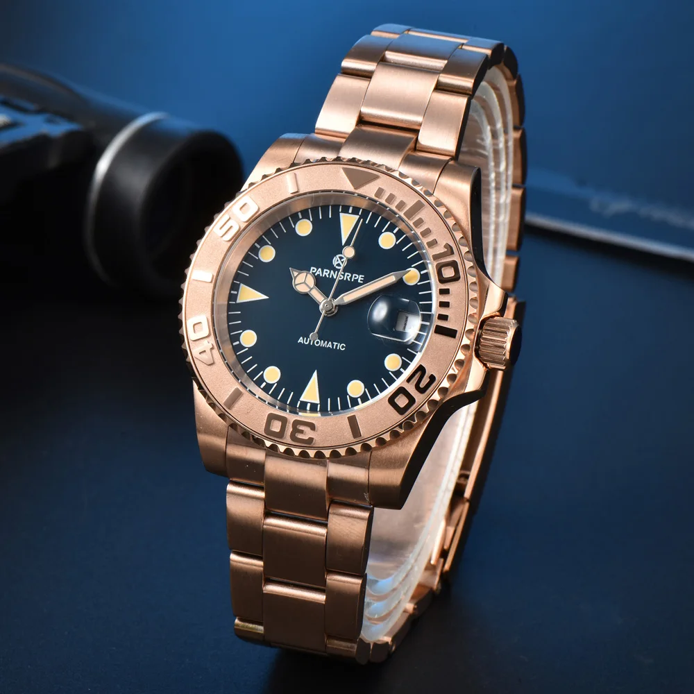 PARNSRPE 40 мм корпус из розового золота мужские часы Miyota 8215 с сапфировым стеклом механические часы автоматические водонепроницаемые 2025
PARNSRPE 40 мм корпус из розового золота мужские часы Miyota 8215 с сапфировым стеклом механические часы автоматические водонепроницаемые 2025