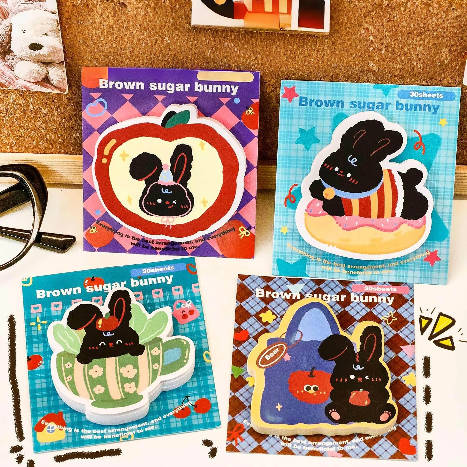 Клейкие заметки с черным кроликом, милые блокноты в форме с многоразовыми клейкими блокнотами с животными для школьных принадлежностей Kawaii
Клейкие заметки с черным кроликом, милые блокноты в форме с многоразовыми клейкими блокнотами с животными для школьных принадлежностей Kawaii