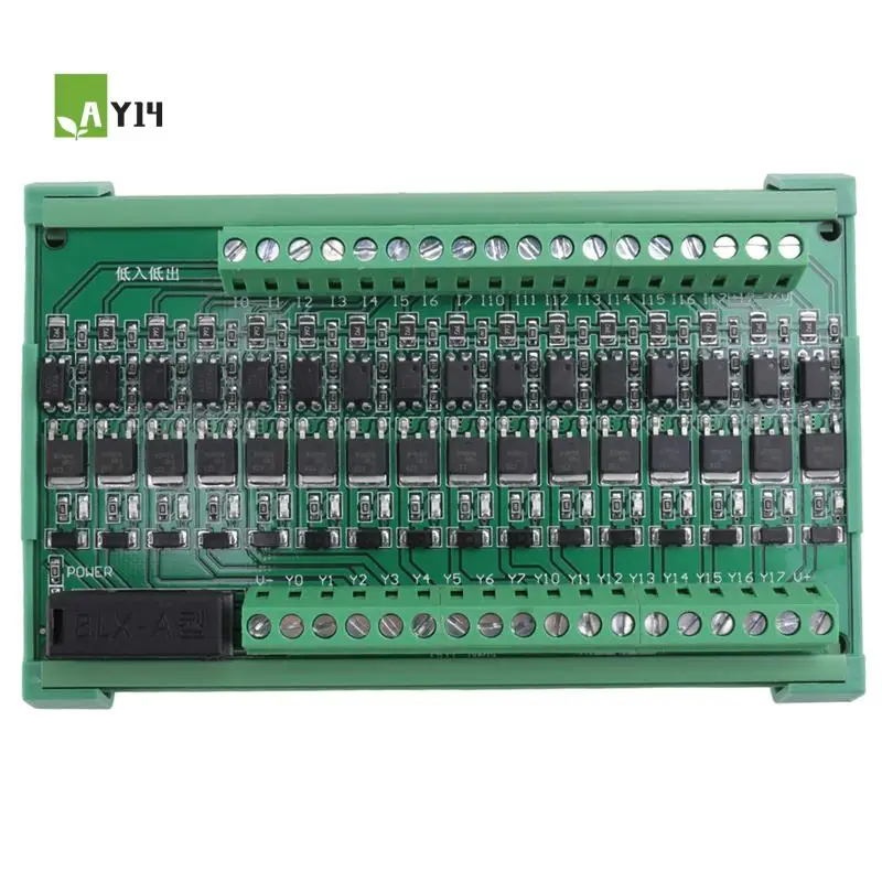 AY14-16-контактная плата усилителя ПЛК Изолирующая плата Транзисторная плата Защитная плата Вход NPN/PNP Выход NPN
AY14-16-контактная плата усилителя ПЛК Изолирующая плата Транзисторная плата Защитная плата Вход NPN/PNP Выход NPN