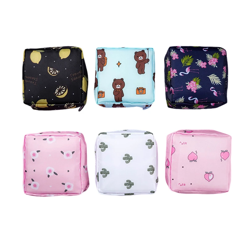 Women Tampon Storage Bag Portable Waterproof Organizer Pouch Cartoon Pattern Sanitary Napkin Bag
Women Tampon Storage Bag Portable Waterproof Organizer Pouch Cartoon Pattern Sanitary Napkin Bag